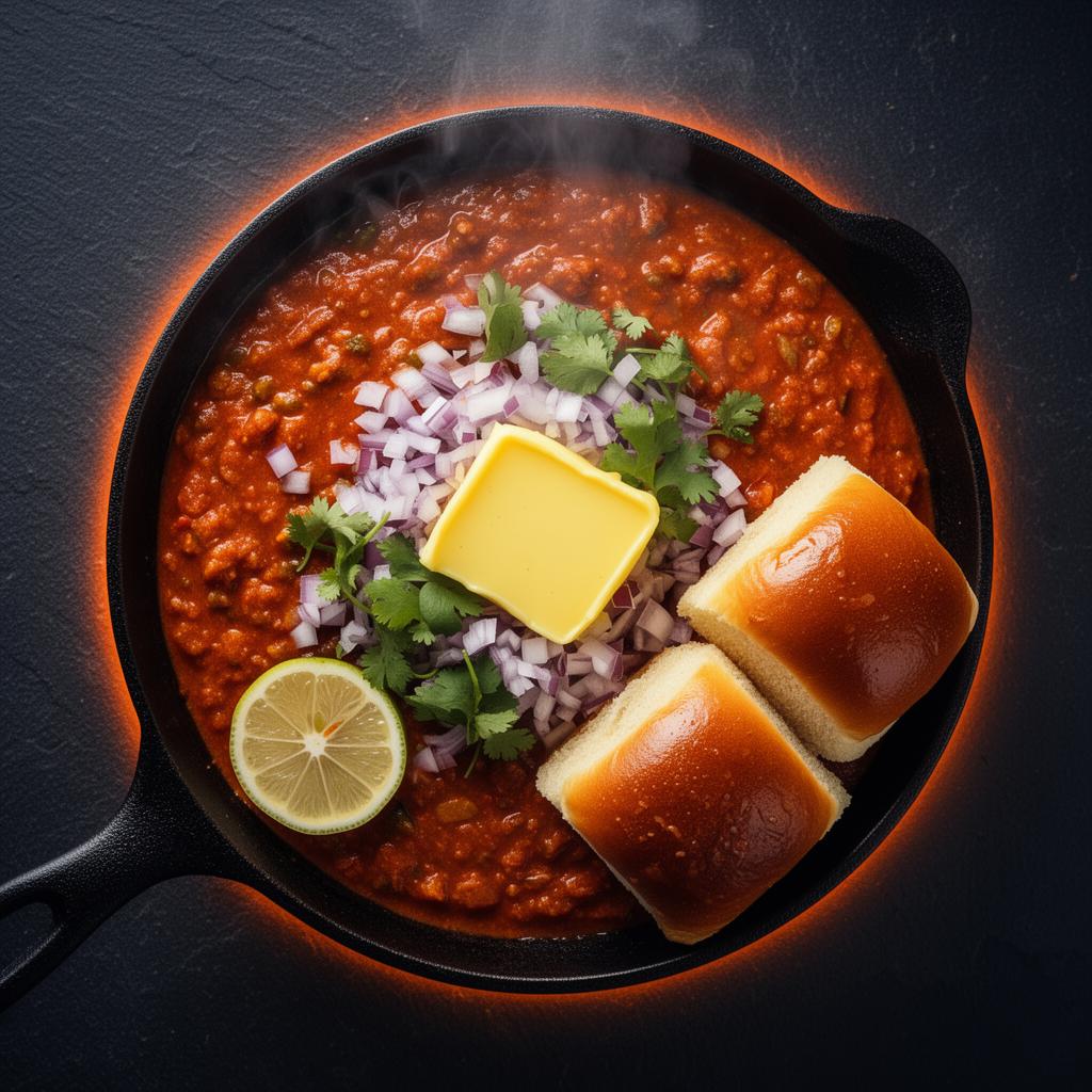 Butter Pav Bhaji