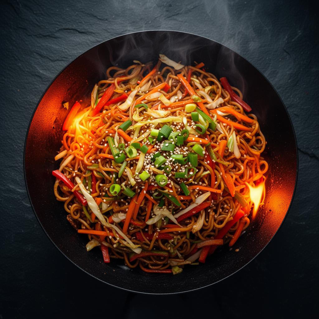 Veg Hakka Noodles